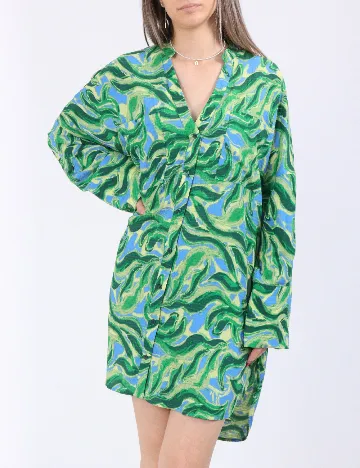 Rochie scurta Vero Moda, verde