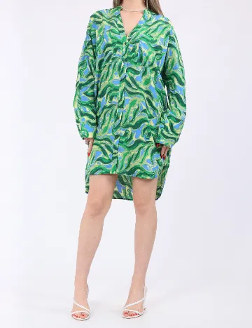 Rochie scurta Vero Moda, verde