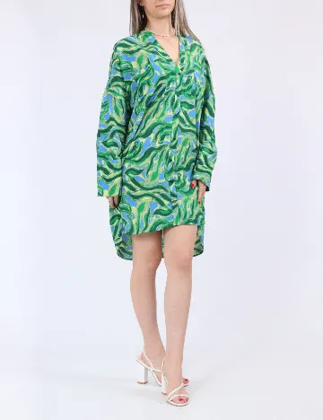 Rochie scurta Vero Moda, verde