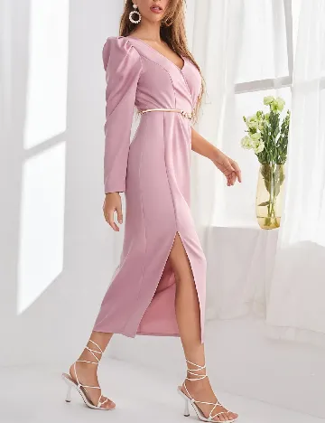 Rochie medie SHEIN, roz