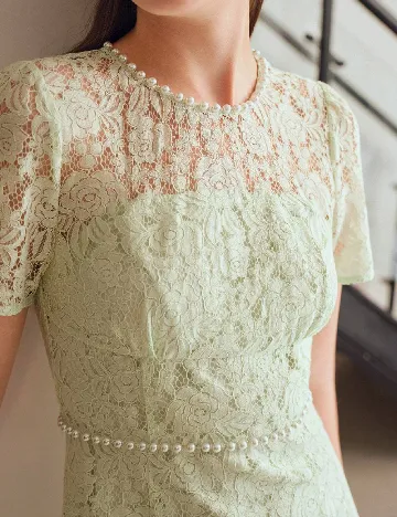 Rochie scurta SHEIN, verde