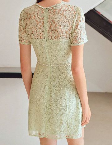 Rochie scurta SHEIN, verde