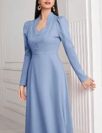 Rochie lunga SHEIN, albastru