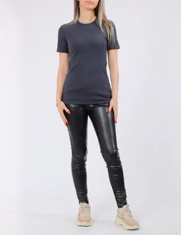 Tricou Pieces, gri