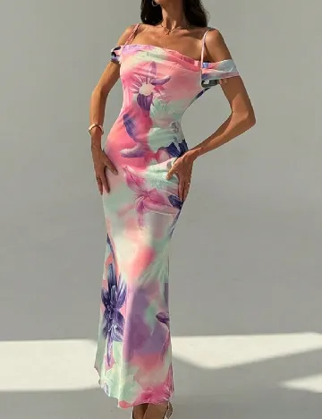 Rochie lunga SHEIN, mix culori