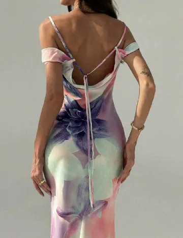 Rochie lunga SHEIN, mix culori