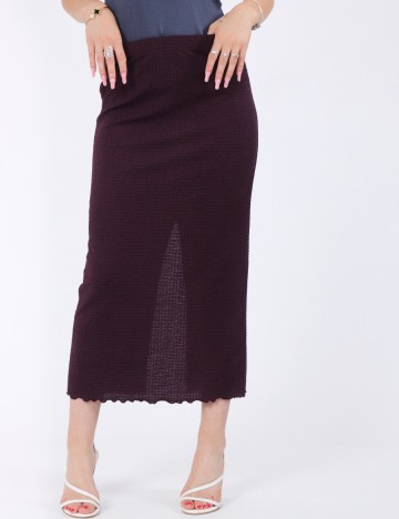 Fusta Vero Moda, pruna