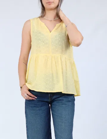 Maiou Vero Moda, galben Galben