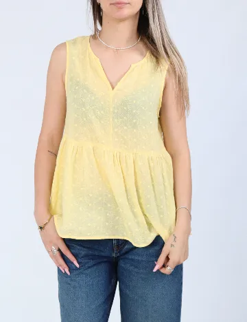 Maiou Vero Moda, galben Galben