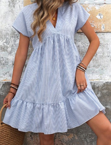 Rochie scurta SHEIN, albastru