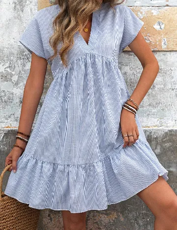 Rochie scurta SHEIN, albastru