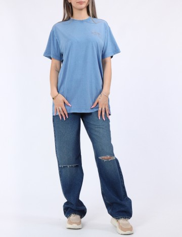 Tricou Only, albastru