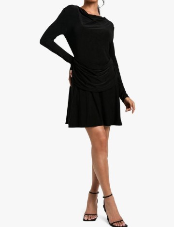 Rochie scurta Boohoo, negru