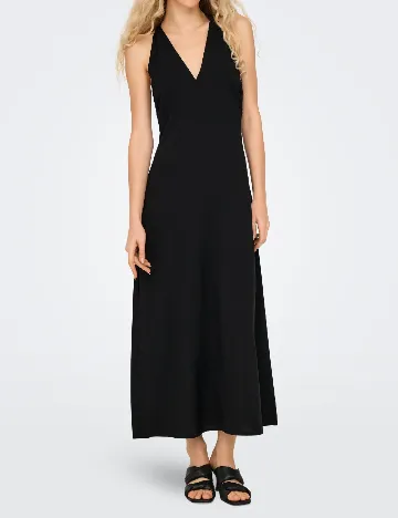 Rochie lunga Only, negru