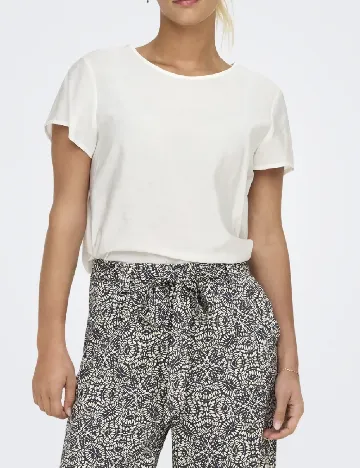 Bluza Only, alb