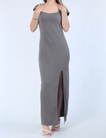 Rochie lunga Noisy May, gri