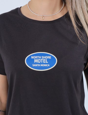 Tricou Noisy May, gri inchis