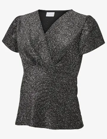 Bluza Mamalicious, argintiu