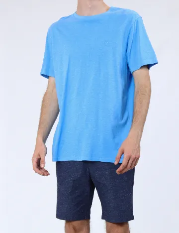 Tricou American Eagle, albastru Albastru