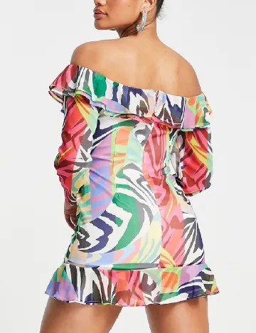 Rochie scurta AsYou, mix culori