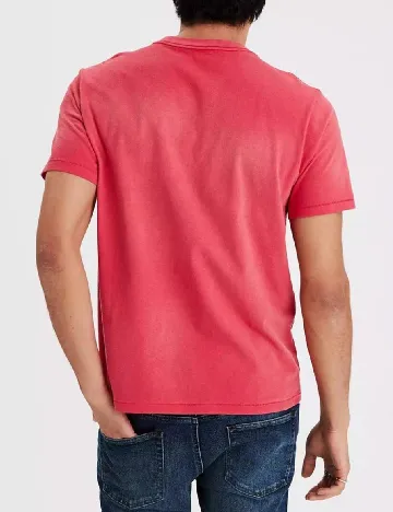 Tricou American Eagle, rosu