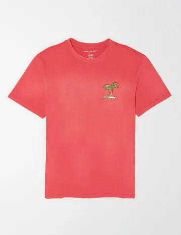 Tricou American Eagle, rosu