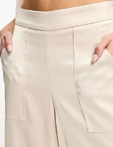 Pantaloni AsYou, crem