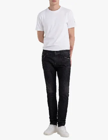 Blugi Replay, negru
