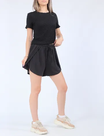 Pantaloni scurti Only, negru