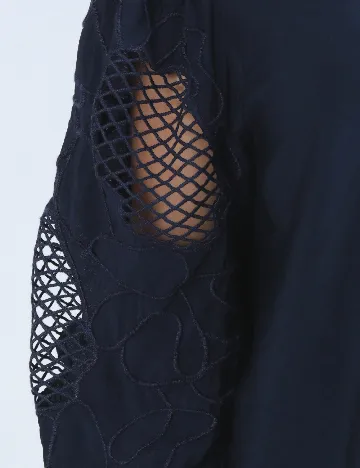 Bluza Vero Moda, bleumarin Albastru