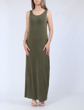 Rochie lunga Vero Moda, verde