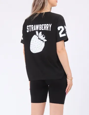 Tricou Noisy May, negru Negru
