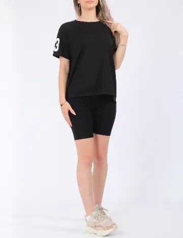 Tricou Noisy May, negru Negru