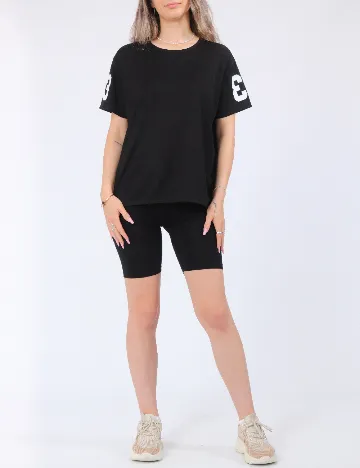 Tricou Noisy May, negru Negru