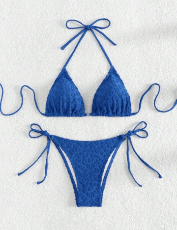 Costum de baie SHEIN, albastru