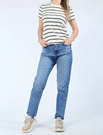 Tricou American Eagle, crem Crem