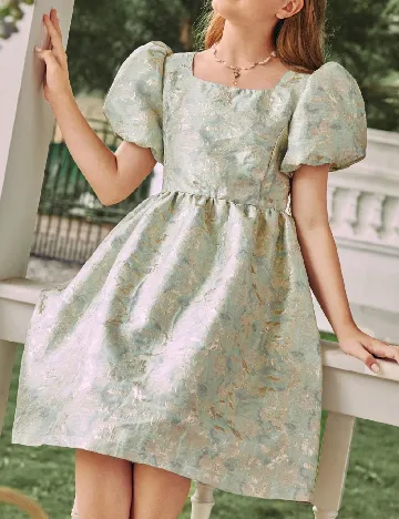 Rochie Shein Kids, verde Verde
