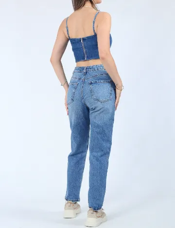Top PRETTYLITTLETHING, albastru Albastru