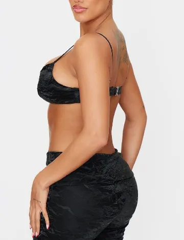 Sutien PRETTYLITTLETHING, negru