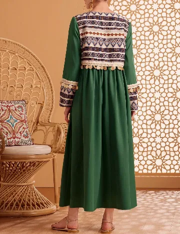 Rochie medie SHEIN, verde
