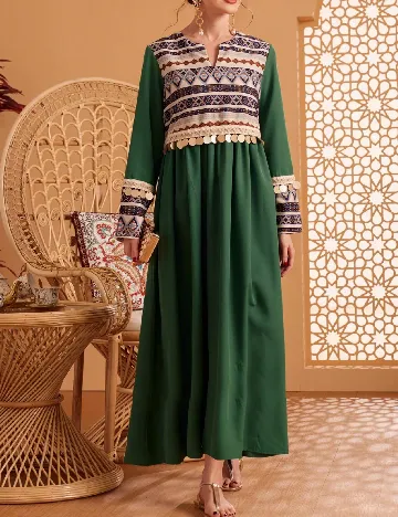 Rochie medie SHEIN, verde