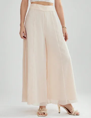 Pantaloni SHEIN, crem