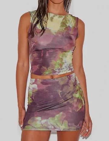 Top PRETTYLITTLETHING, mix culori