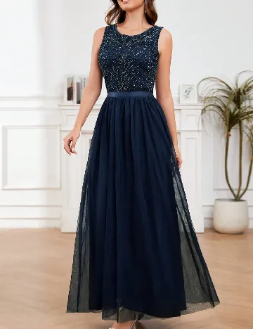 Rochie lunga SHEIN, bleumarin