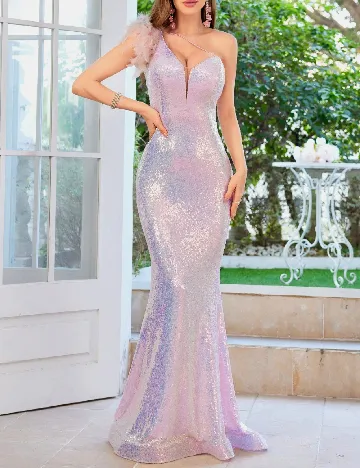 Rochie lunga SHEIN, roz