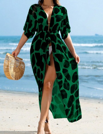 Kimono SHEIN, verde