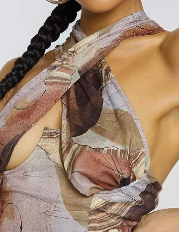 Top PRETTYLITTLETHING, mix culori