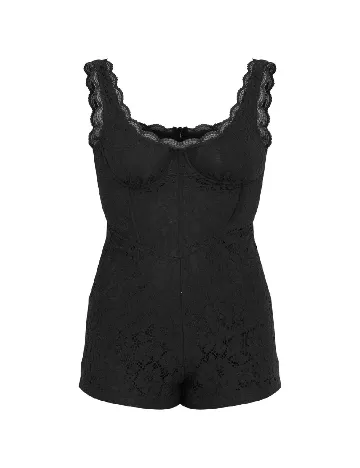 Salopeta PRETTYLITTLETHING, negru