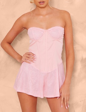 Salopeta PRETTYLITTLETHING, roz