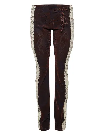 Pantaloni PRETTYLITTLETHING, maro